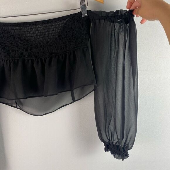 SUPERDOWN nickie off shoulder top M - Picture 7 of 12